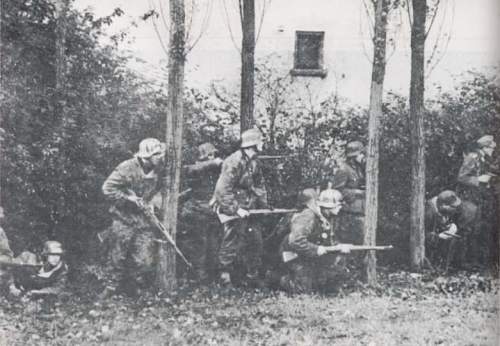 The German Stahlhelm (period photos)