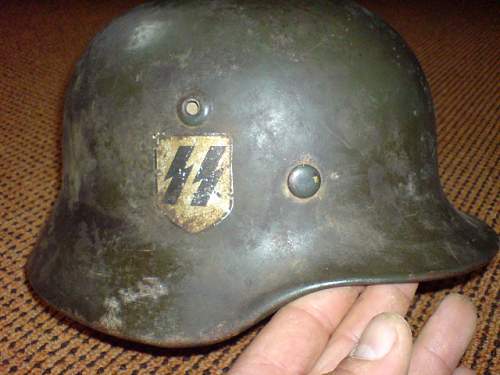 Fake German Steel helmets