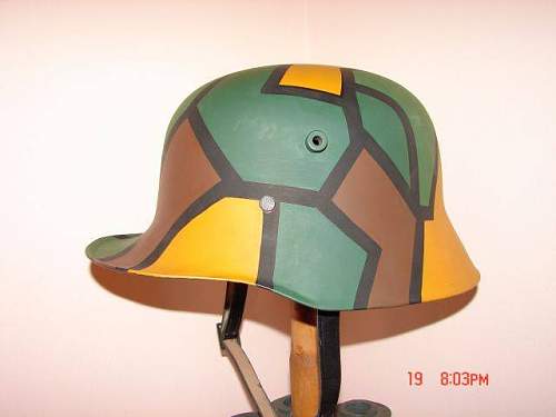 Fake German Steel helmets