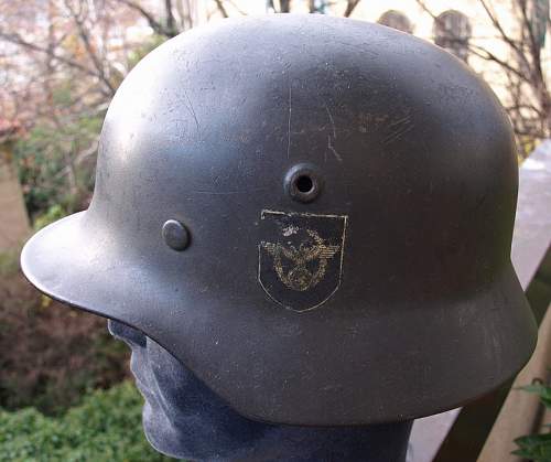 Polizei DD helmet M40