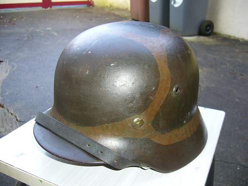 German turtle camo helmet