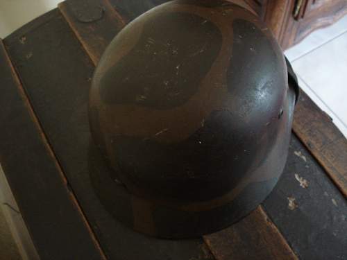 German turtle camo helmet