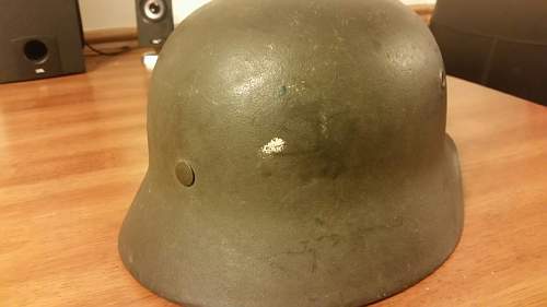 Opinions please on this Heer helmet