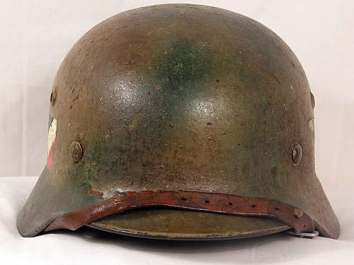 DD camo Luftwaffe helmet