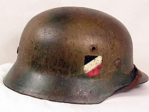 DD camo Luftwaffe helmet