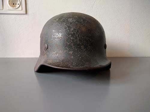 WWII German Steel Helmet