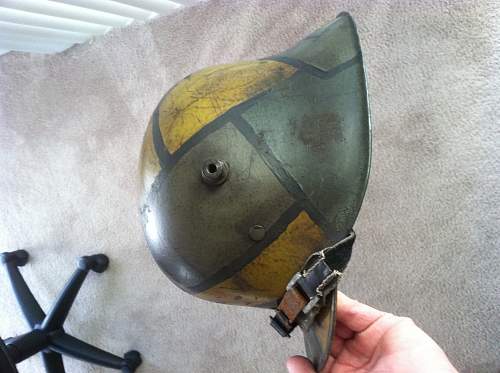 M33 duckbill fire/police helmet with comb