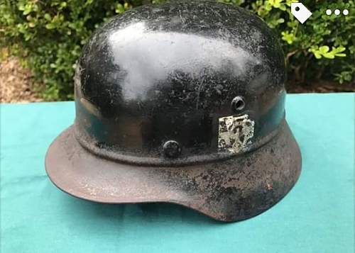 Salty m35 beaded dd police helmet