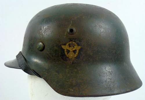 DD M35 Police helmet