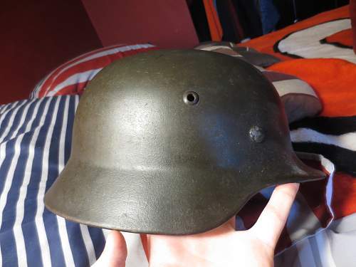 Please help identifying German WW2 Helmet