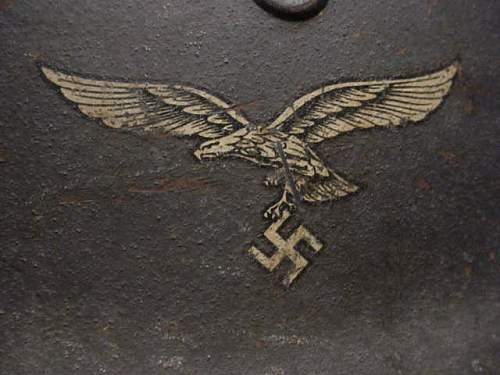 one more vet bringback,Luftwaffe helmet