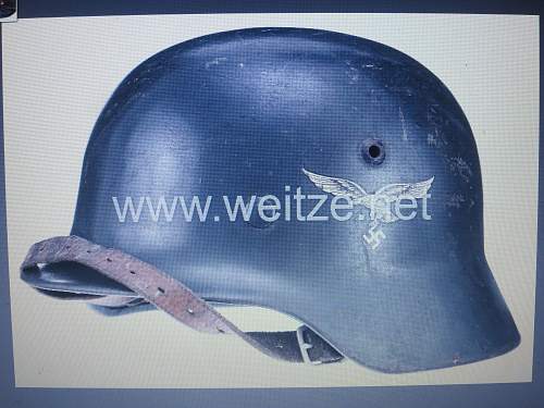 NEED HELP   Luftwaffe M35 DD  SE 62  -- right helmet with all good matching components ?