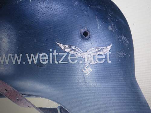 NEED HELP   Luftwaffe M35 DD  SE 62  -- right helmet with all good matching components ?