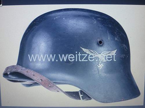 NEED HELP   Luftwaffe M35 DD  SE 62  -- right helmet with all good matching components ?