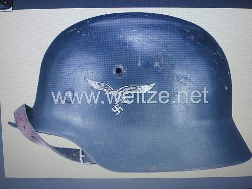 NEED HELP   Luftwaffe M35 DD  SE 62  -- right helmet with all good matching components ?