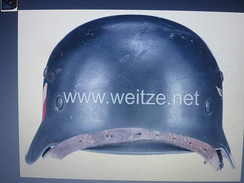 NEED HELP   Luftwaffe M35 DD  SE 62  -- right helmet with all good matching components ?