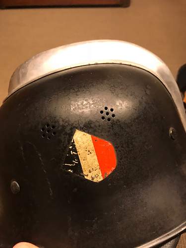 M34 fireman's helmet for review