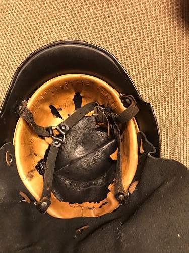 M34 fireman's helmet for review