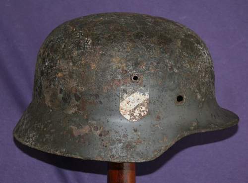 My first german ww2 relic helmet