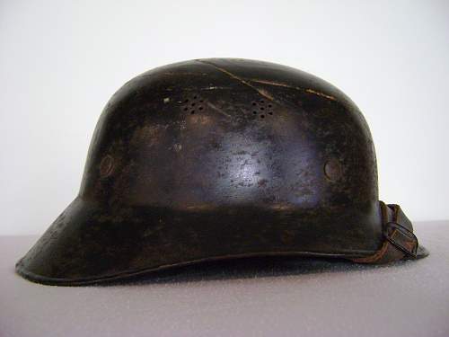 Austrian Made Flat Brim Gladiator Helmet