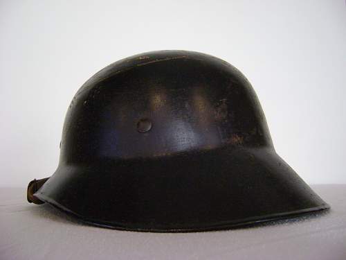 Austrian Made Flat Brim Gladiator Helmet