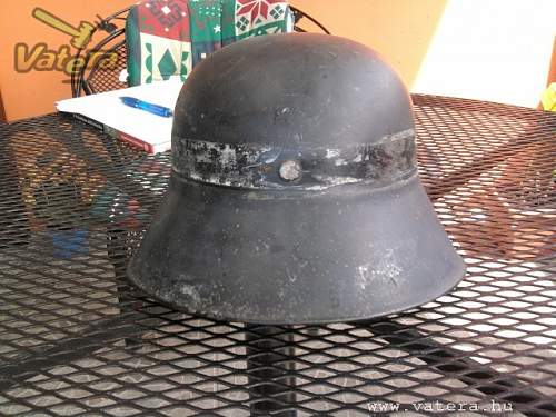 Unusual Luftschutz helmet