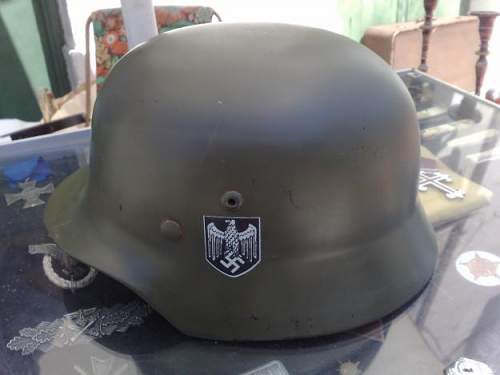 German M40 helmet