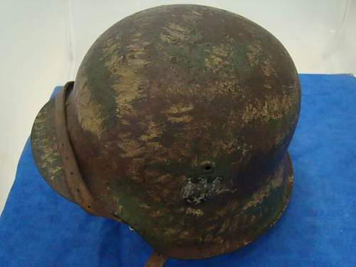 m42 heer helmet camo