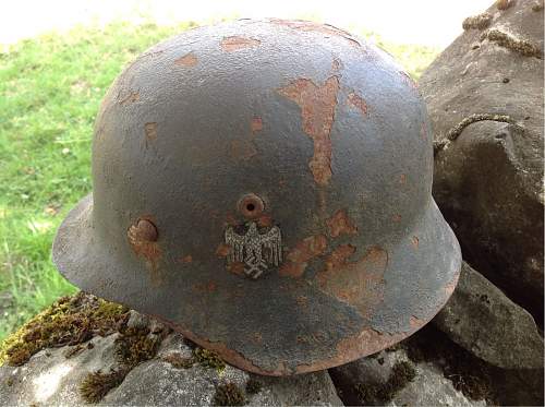Help on helmet please - my first german helmet