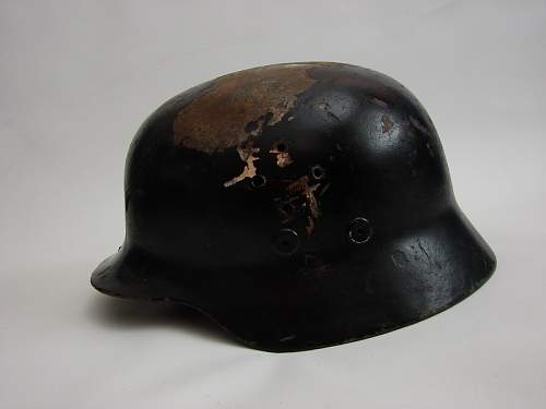 Rescued this German like bikers helmet