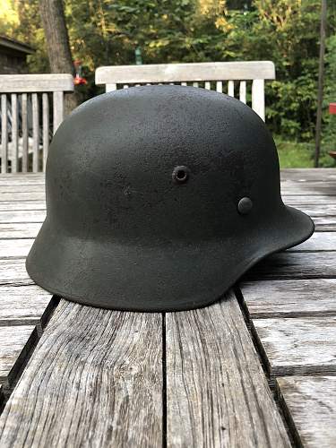 Apple Green M35 Helmet Shell