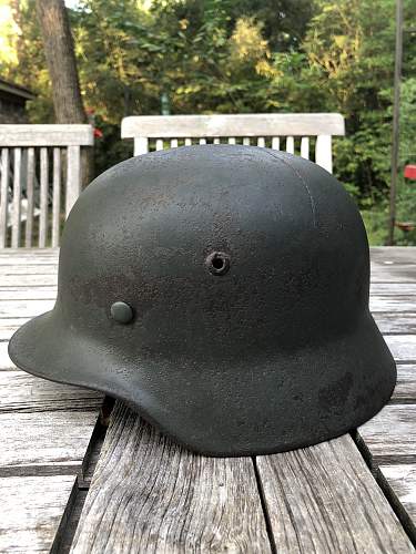 Apple Green M35 Helmet Shell