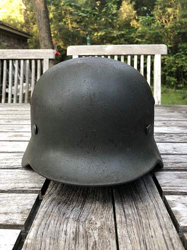 Apple Green M35 Helmet Shell