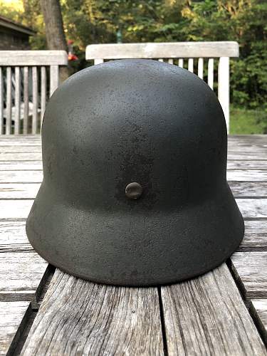 Apple Green M35 Helmet Shell