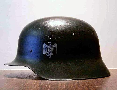 Fake German Steel helmets