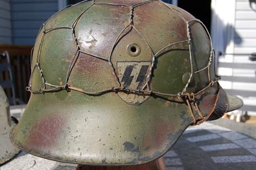 Fake German Steel helmets