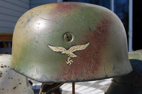 Fake German Steel helmets