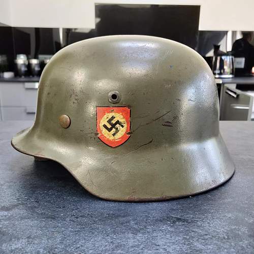 Fake German Steel helmets