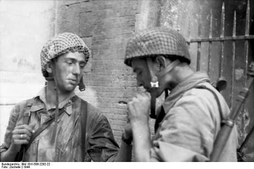 The German Stahlhelm (period photos)