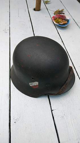 M35 Luftwaffe DD Helmet Help!?