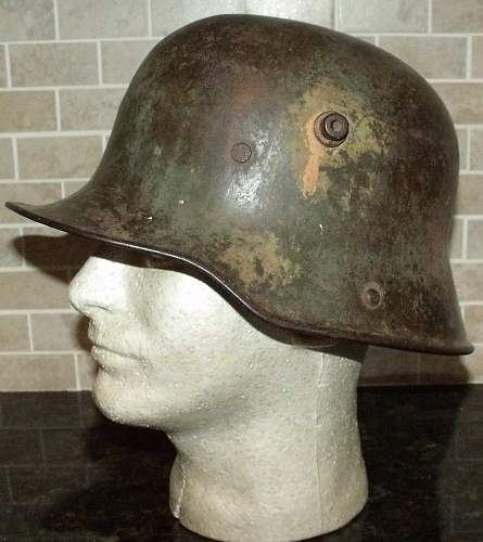 Two german helmets gift