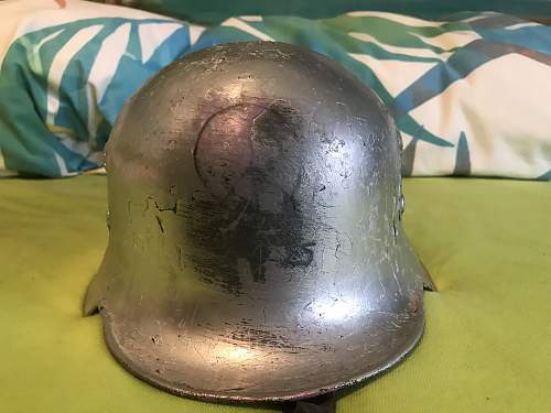 Unknown german helmet from WW2