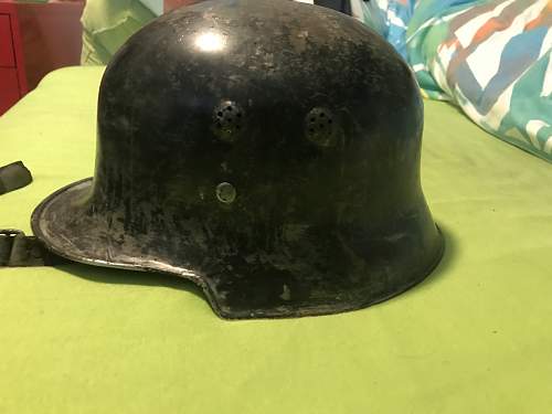 Unknown german helmet from WW2