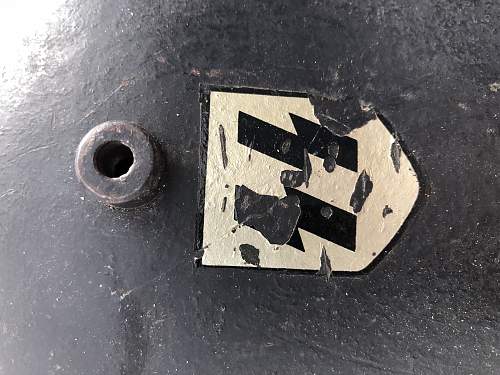 SS Helmet (Genuine or Fake?)... Any info appreciated... Thanks!