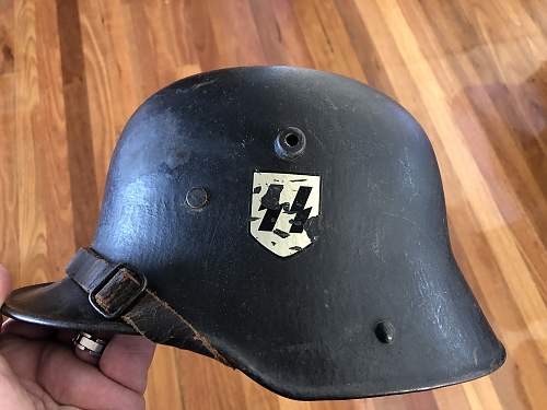 SS Helmet (Genuine or Fake?)... Any info appreciated... Thanks!