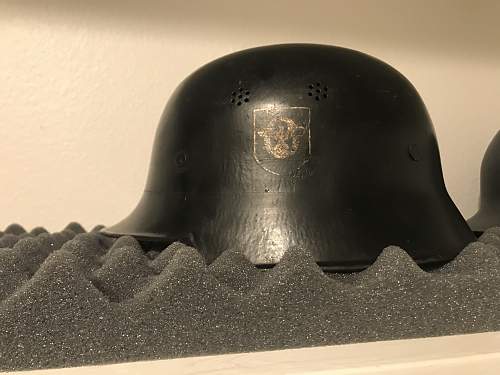 M34 Fire/Police civic helmet.