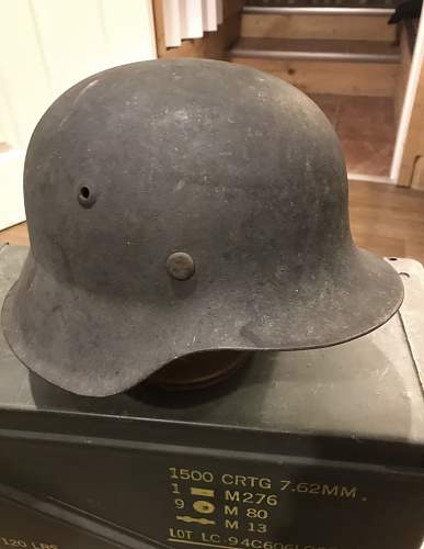 M42 German helmet