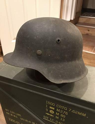 M42 German helmet