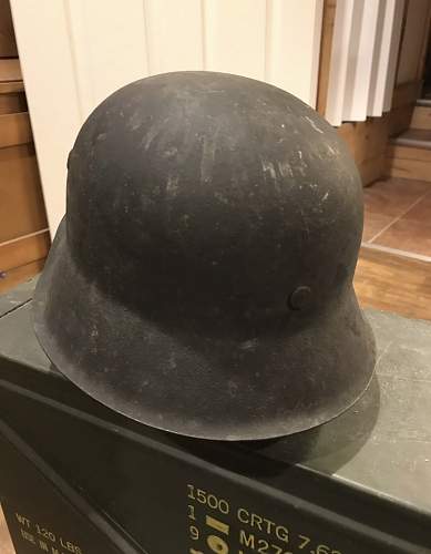 M42 German helmet