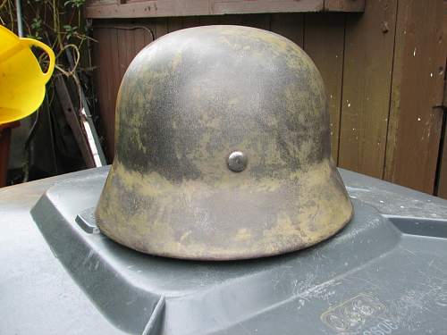 Repainted M40 DD helmet